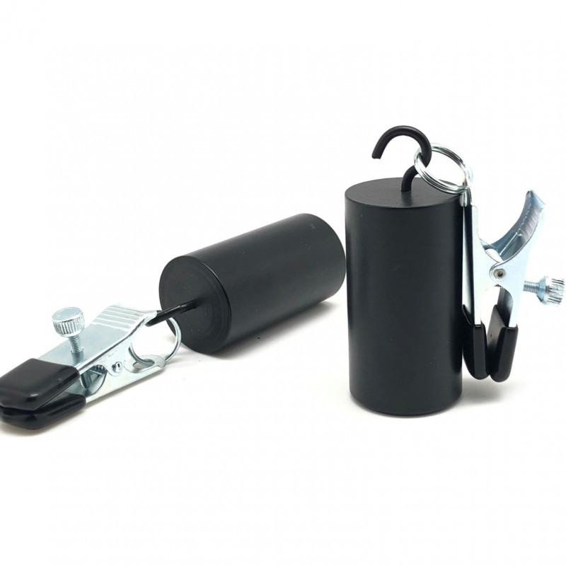 The Red Poids pour seins / Ballstretcher 300g avec pinces - 2 pièces